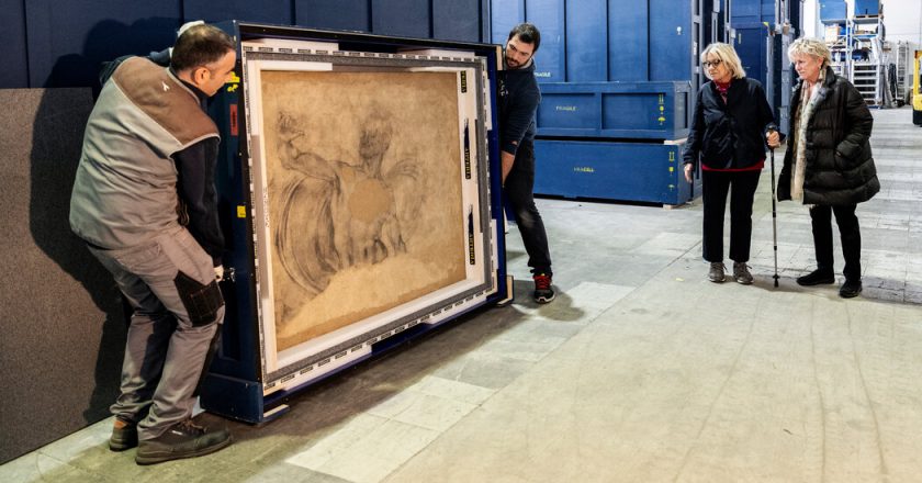 For sale: a huge drawing, perhaps by Michelangelo