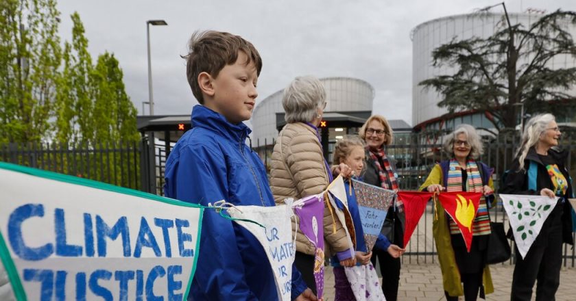 Switzerland's climate shortcomings violate human rights, European Court rules