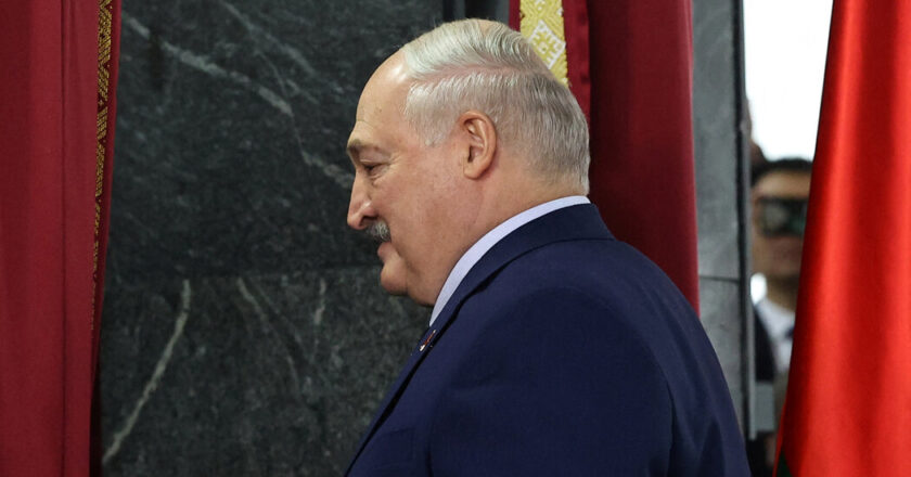 Belarus’ strong-arm leader, Alexander Lukashenko, is heading for re-election