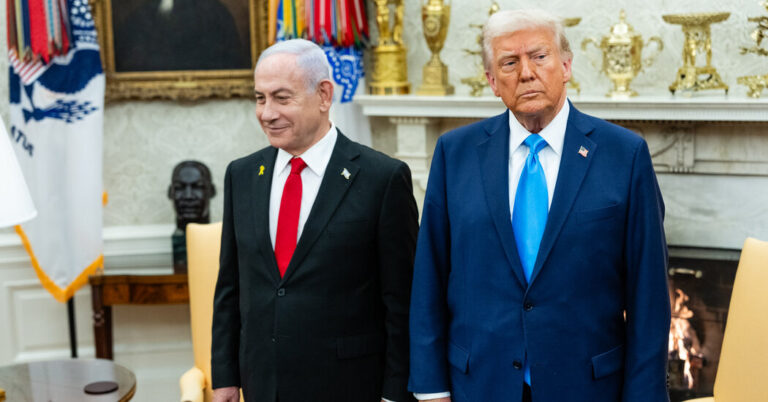 For Trump and Netanyahu, similar strategies with similar objectives