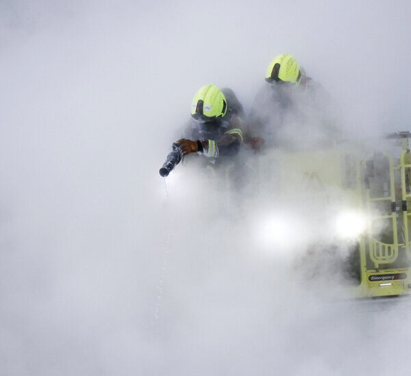 What caused the fire that closed the Heathrow airport?