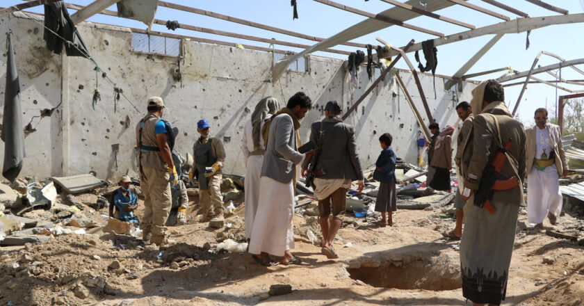 The United Kingdom joins the United States on strike against Houthi in Yemen