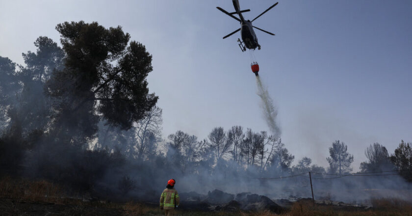 Israel climbs to extinct the fires on the outskirts of Jerusalem