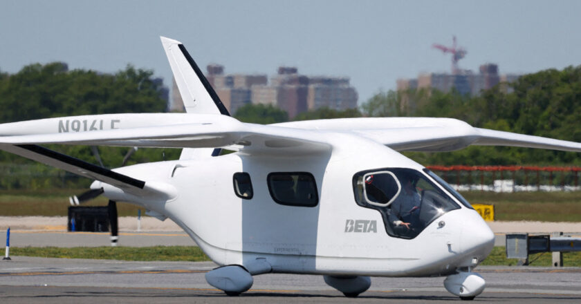 Beta to Supply Motors to Competing Electric Aircraft Firm